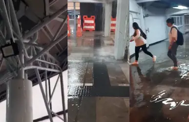 Fuertes lluvias colapsan el Metro de CDMX: Estación San Lázaro bajo el agua