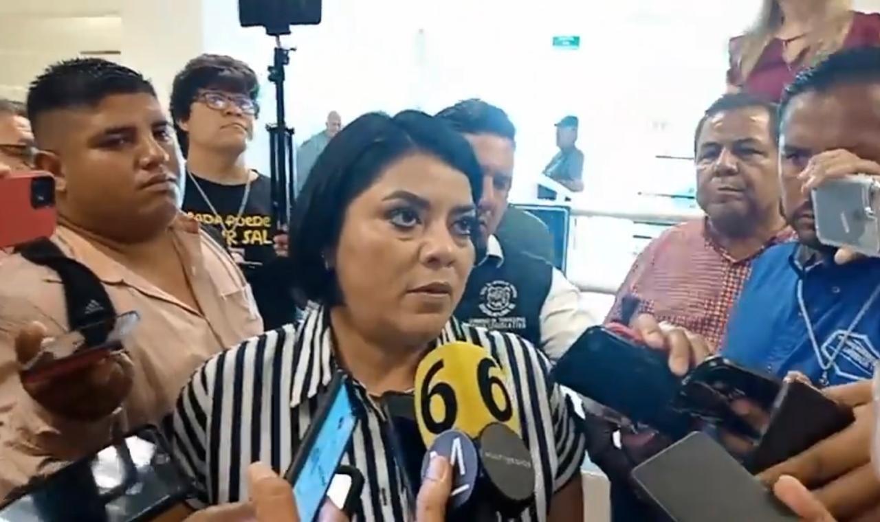 Úrsula Salazar Mojica, presidenta de la Junta de Gobierno del Congreso de Tamaulipas. Foto: Perla Reséndez