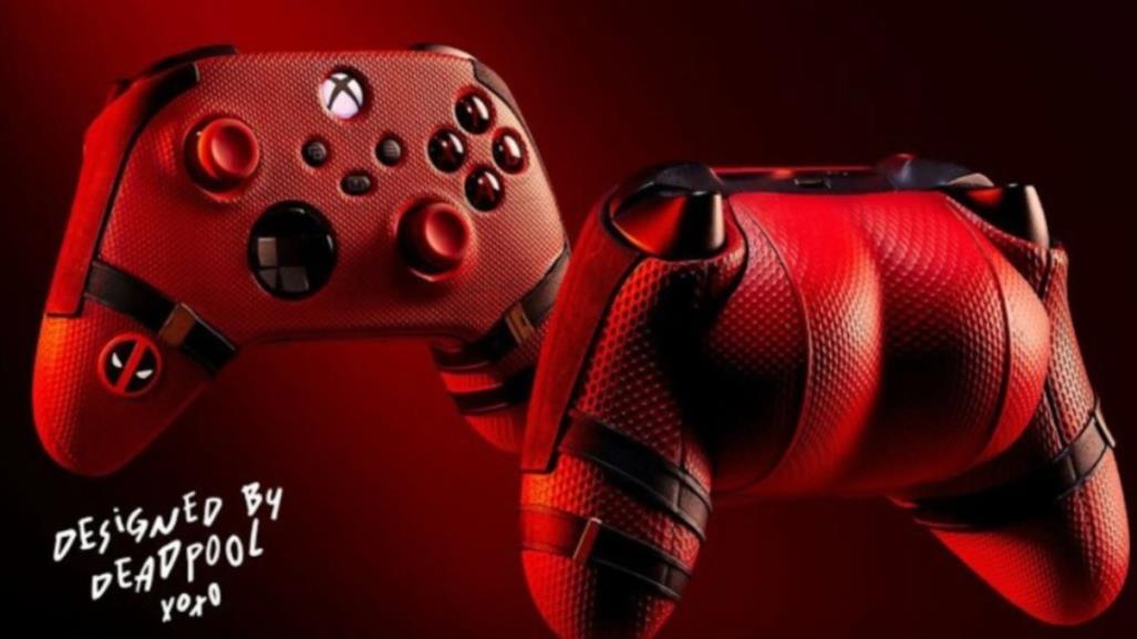 ¡Descarado! Lanza Xbox control con forma de Deadpool