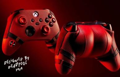 ¡Descarado! Lanza Xbox control con forma de Deadpool