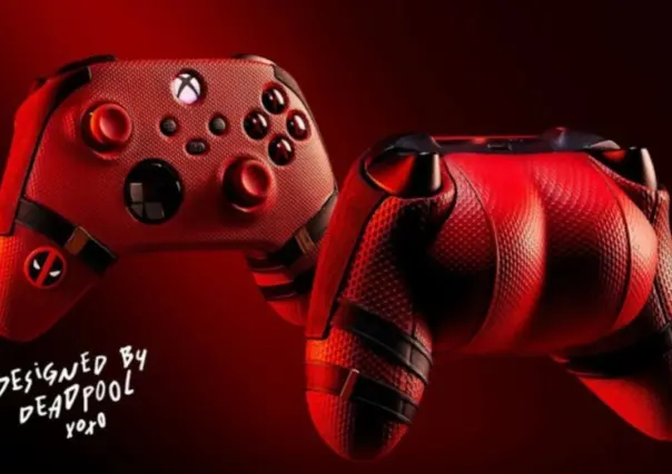 ¡Descarado! Lanza Xbox control con forma de Deadpool