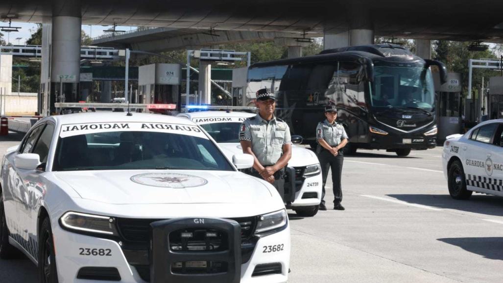 Refuerza Guardia Nacional vigilancia en carreteras para seguridad de turistas