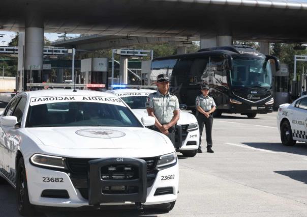Refuerza Guardia Nacional vigilancia en carreteras para seguridad de turistas