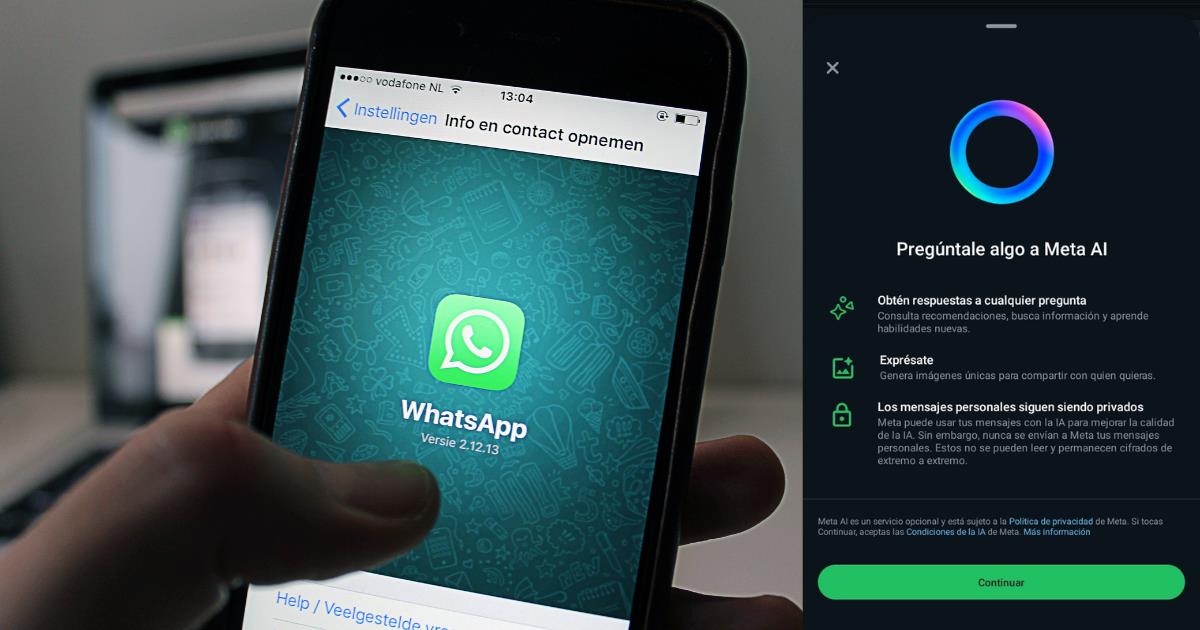 Persona utilizando un Smartphone con WhatsApp / Foto: Canva y Redes Sociales