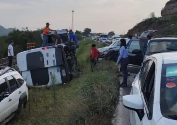 Accidente en tramo Saltillo - Derramadero: Reclaman condiciones a Manolo Jiménez