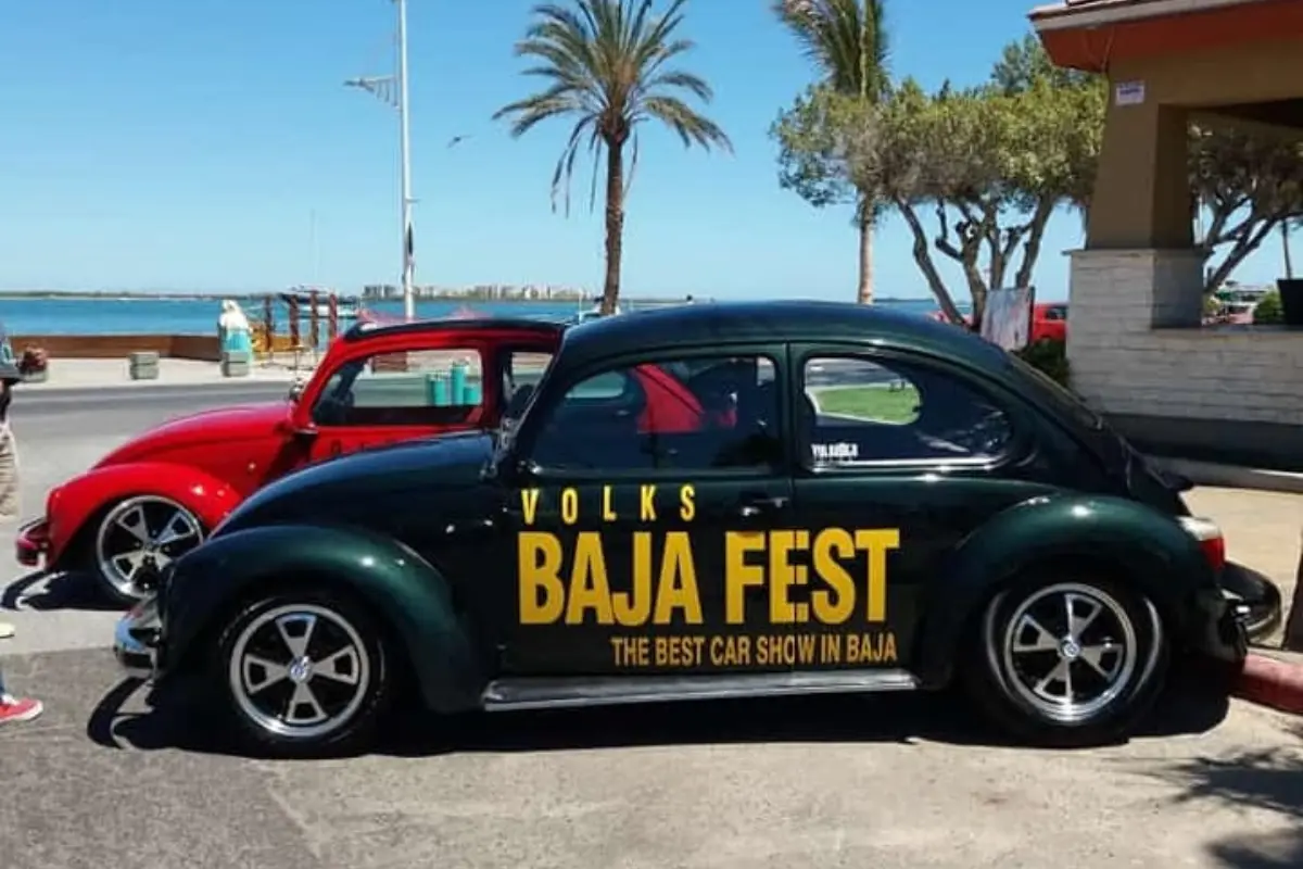 Volks Baja Fest 2024 presenta modelos icónicos de Volkswagen, algunos con más de 60 años de antigüedad. Foto cortesía por FB Volks Baja Fest