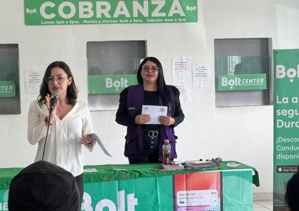 Capacitan a choferes de Bolt en protección a mujeres que viajen con ellos