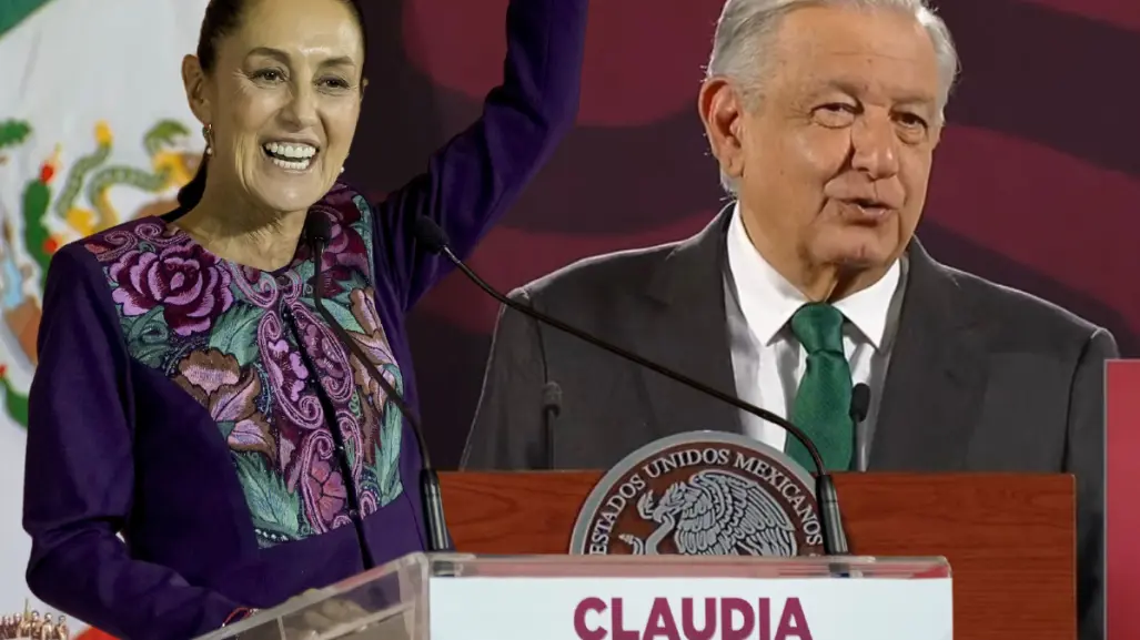 Adelanta AMLO mando a Claudia Sheinbaum