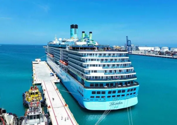 Llega por primera vez a Yucatán el crucero Islander, Margaritaville at Sea