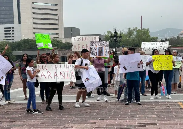 Caso Aranza: Protestan familiares y amigos por su desaparición