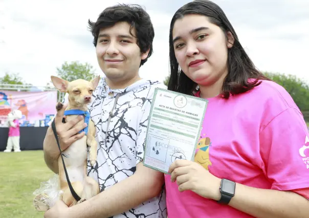 Feria de adopciones y registro de mascotas en Escobedo