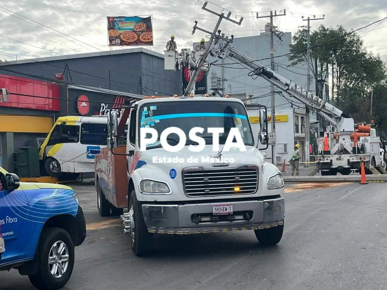 Al menos 14 personas resultaron lesionadas por el accidente. Imagen: POSTA