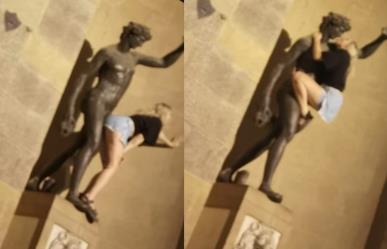 Italia: Turista simula relaciones sexuales con estatua el dios romano Baco