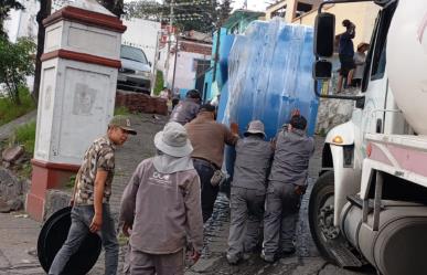 Toluca: Garantizan autoridades pipas ante desabasto de agua