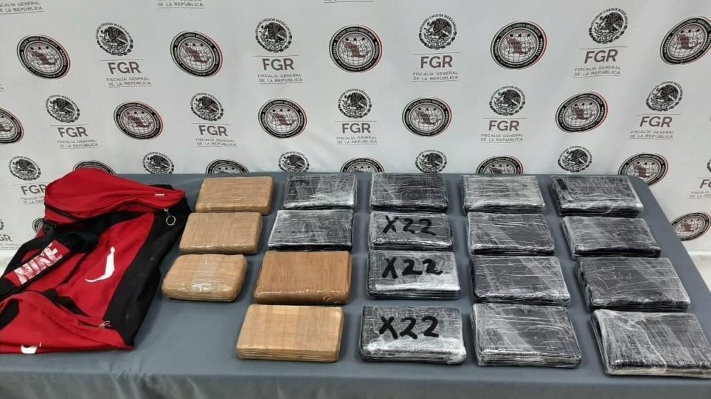 Arrestan a tres y decomisan más de 22 kilos de droga en Guadalupe