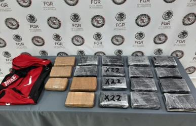 Arrestan a tres y decomisan más de 22 kilos de droga en Guadalupe