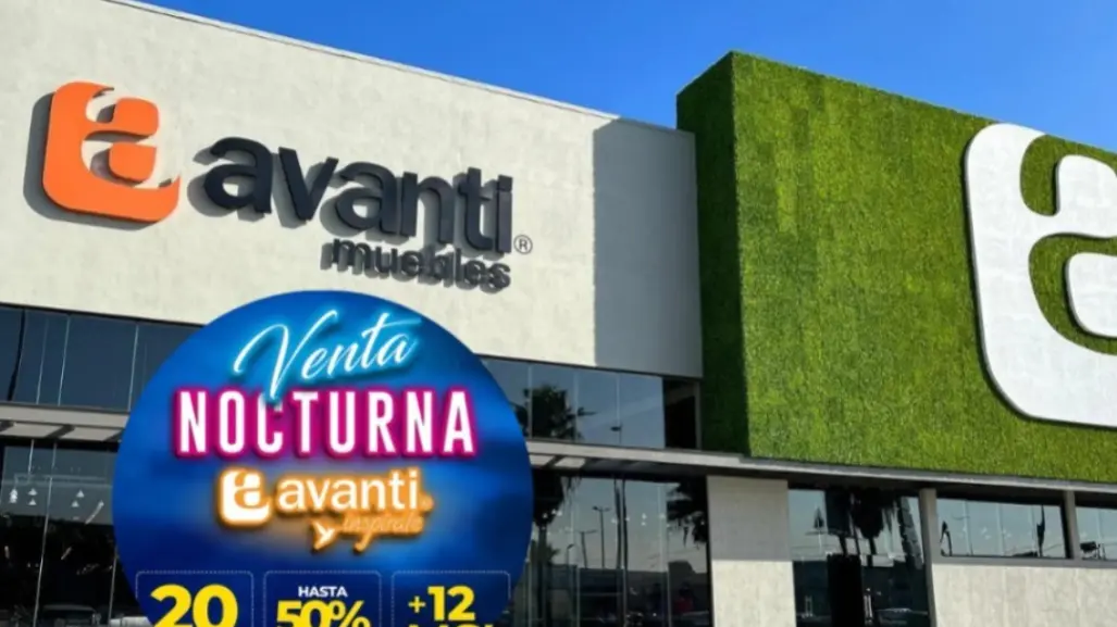 Avanti: Venta Nocturna con descuentos para que renueves muebles