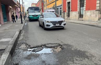 Para combatir baches, activan Plan B de contingencia ante lluvias