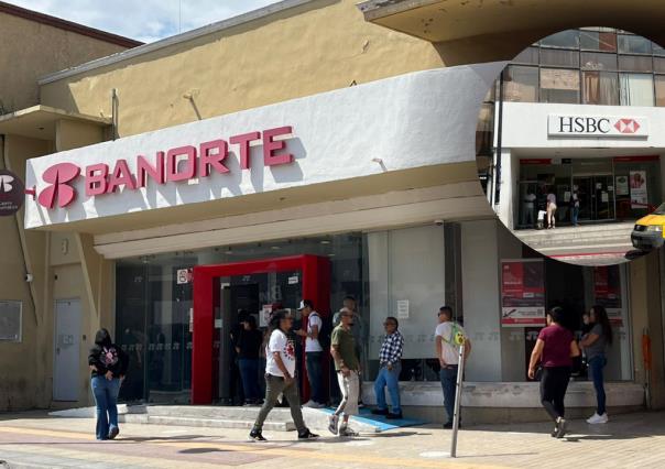 Operan con normalidad bancos en Saltillo tras falla global