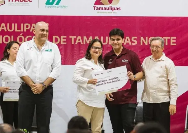 Más de 16 mil estudiantes universitarios en Tamaulipas recibirán beca educativa