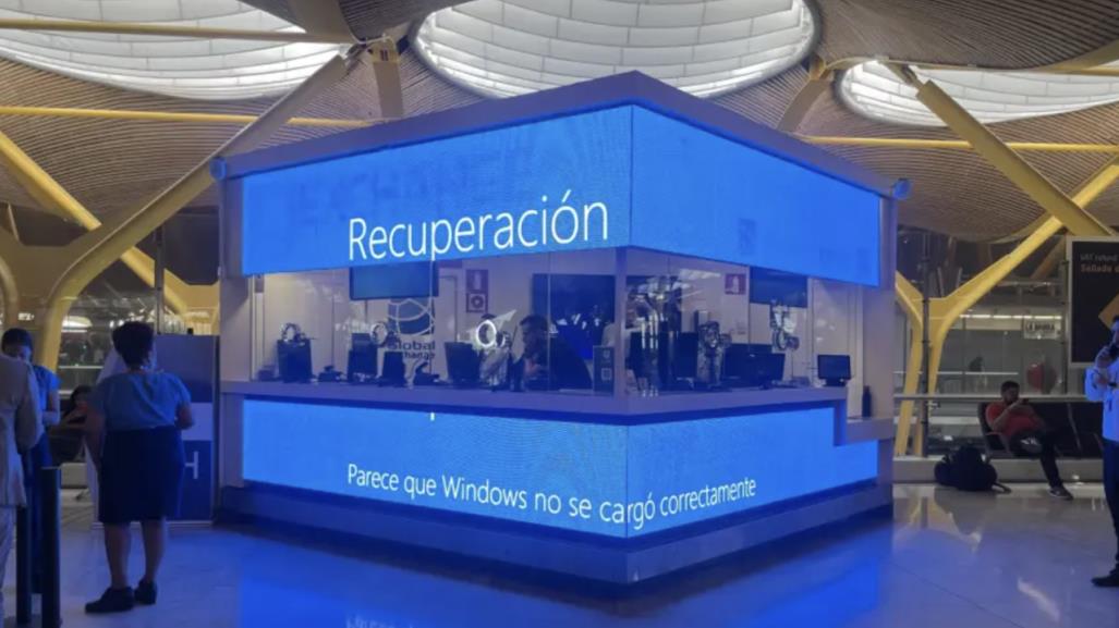 ¿Qué vuelos fueron cancelados por la caída de Microsoft en AICM?