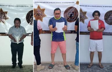 Detiene a tres hombres por despojo de casa y fraude en Mérida