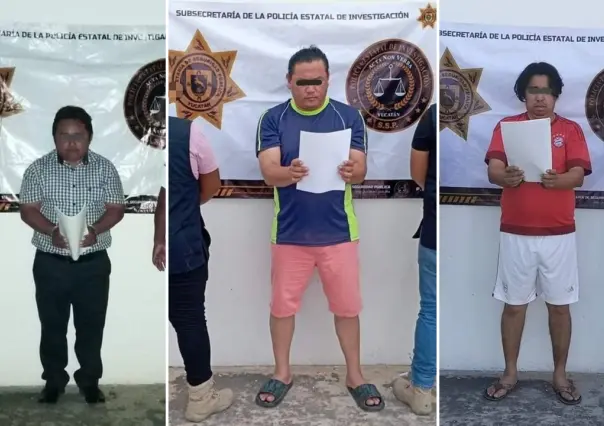 Detiene a tres hombres por despojo de casa y fraude en Mérida