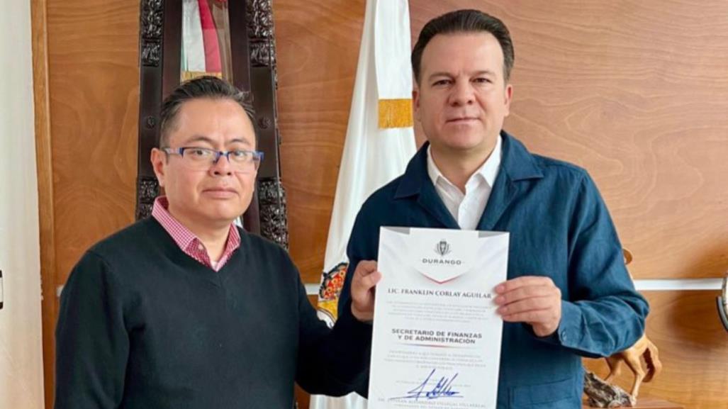 Nombran nuevo Secretario de Finanzas y Administración en Durango