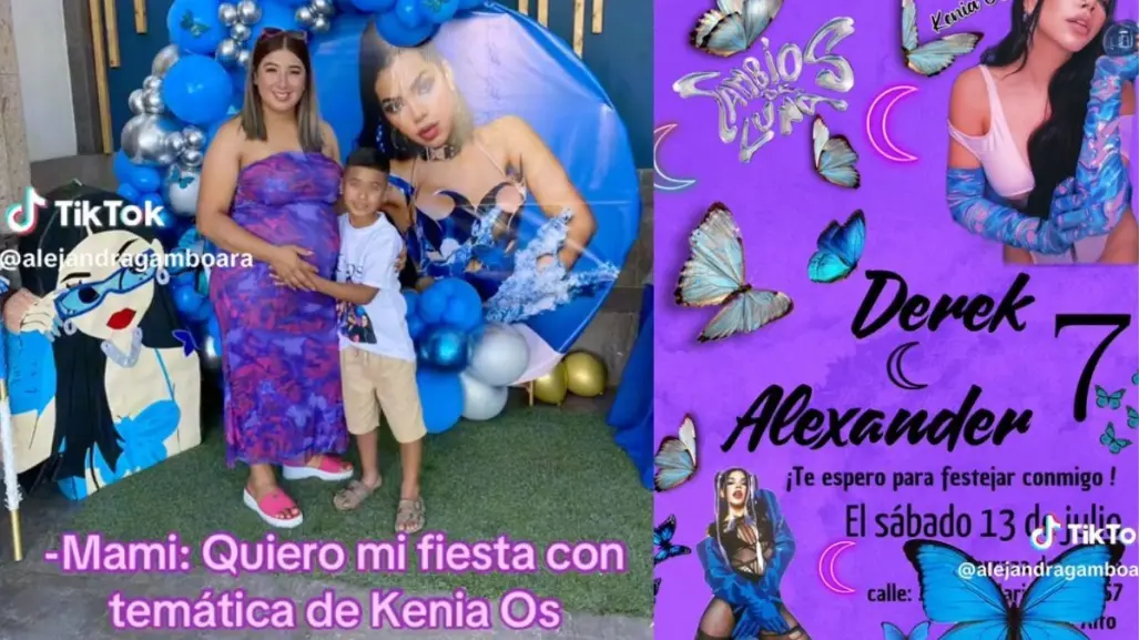 ¡Todo un Kenini!, festejan a pequeño con temática de Kenia Os