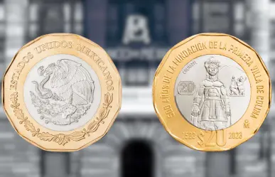 Banxico lanza moneda de 20 pesos por aniversario de Colima