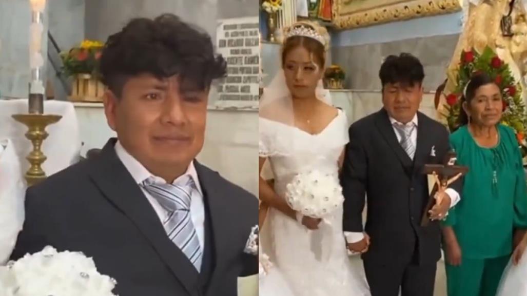 Novio llega borracho a su boda, esto fue lo que sucedió en la misa (VIDEO)