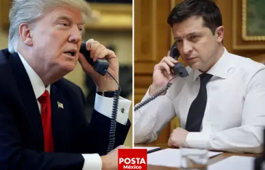 Trump y Zelenski conversan sobre negociar el fin de la guerra en Ucrania