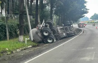 Accidente paraliza la México-Toluca hacia Lerma