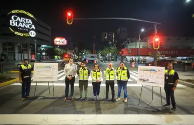 Cambian 40 semáforos del Centro de Monterrey