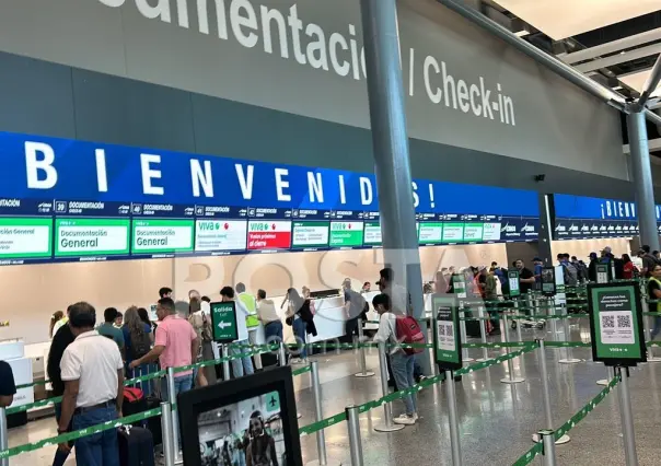 Tras falla cancelan 25 vuelos internacionales en Aeropuerto de Monterrey