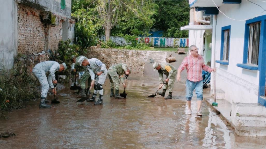 Activan plan Sedena y GN para apoyar tras desbordamiento de río Chalma