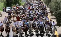 4 mil jinetes de Nuevo León, Zacatecas, Chihuahua cabalgan por calles de Durango