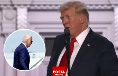 Tras retiro de Biden, Trump arremete: No era apto para servir