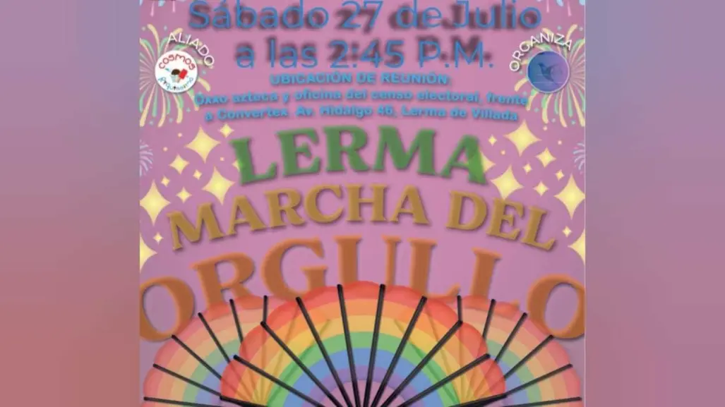 Lerma se pinta de colores: Marcha del Orgullo LGBT+