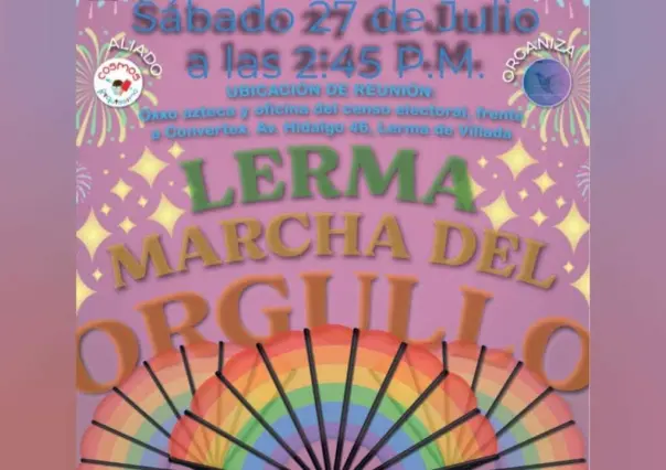 Lerma se pinta de colores: Marcha del Orgullo LGBT+