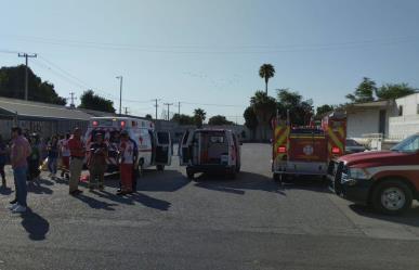 Tras fuga de gas, se intoxican 13 trabajadores de empresa en Torreón