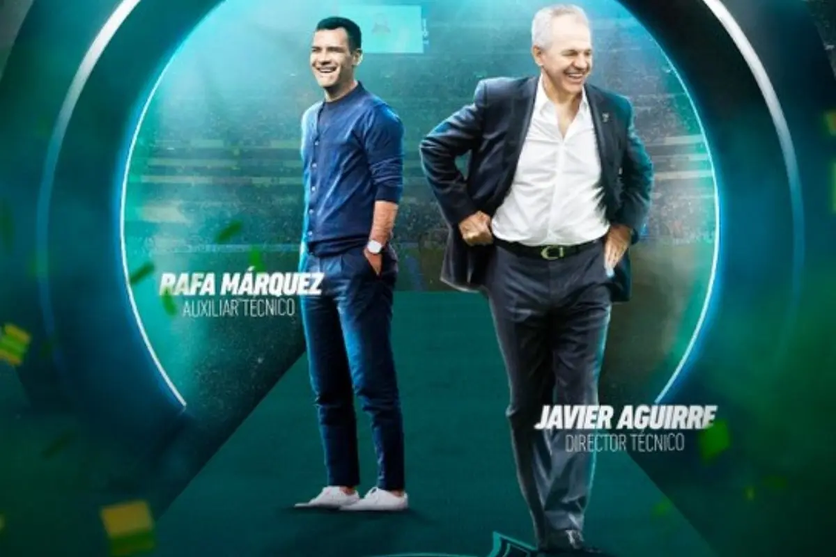 Bienvenida de Javier Aguirre y Rafa Márquez a la Selección Mexicana Foto: X(Twitter) @miseleccionmx