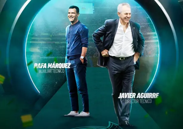 Selección Mexicana: Javier Aguirre es nuevo técnico y Rafael Márquez su auxiliar