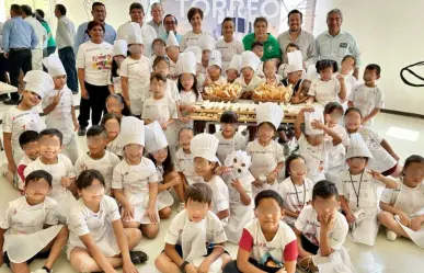 ¡Se vuelven panaderos por un día! Pequeños elaboran pan francés en Torreón