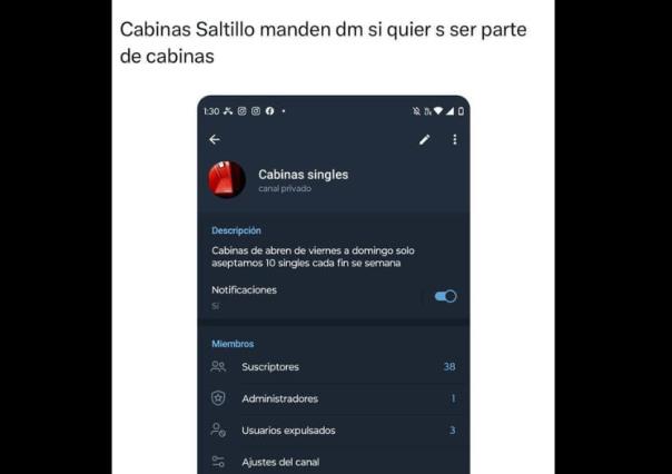 Cabinas singles en Saltillo: Así funcionan mediante redes sociales