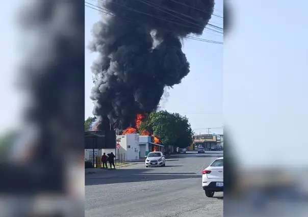 Se incendia palapa de restaurante en Ciudad Victoria