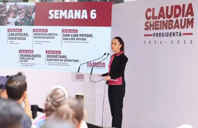 Sheinbaum anuncia que habrá mitin el 1 de octubre en el Zócalo