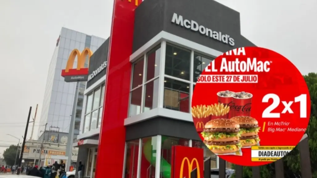 McDonalds tendrá 2x1 por McTrío de Big Mac Mediano