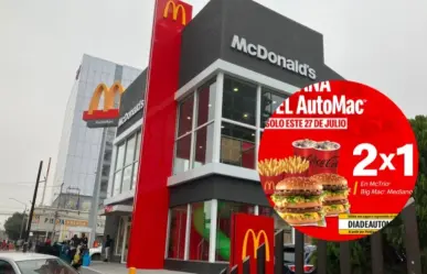 McDonalds tendrá 2x1 por McTrío de Big Mac Mediano