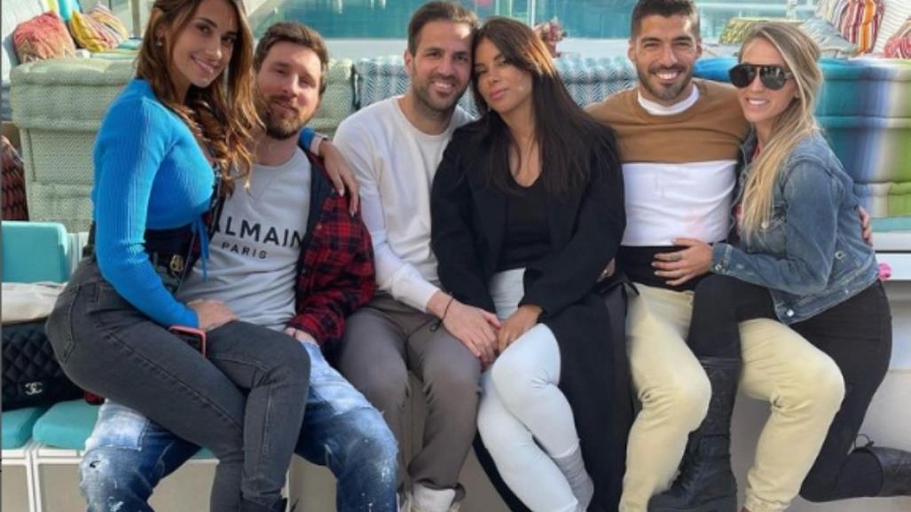 ¿Antonella engaña a Leo Messi con Luis Suárez? La imagen que desató la polémica